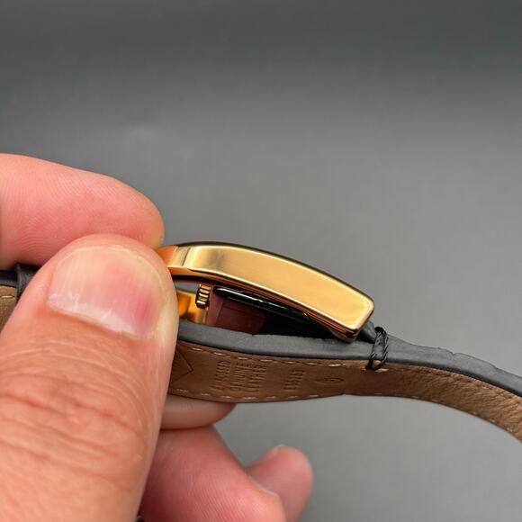 Fossil Harwell ES5263 Women’s 28mm Rose-Gold Case, Black Leather, Quartz NIBWT - Picture 17 of 17